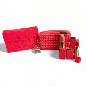 VALENTINO RUSSO 2025 HOLIDAY BAG/ LIPSTICK SET!